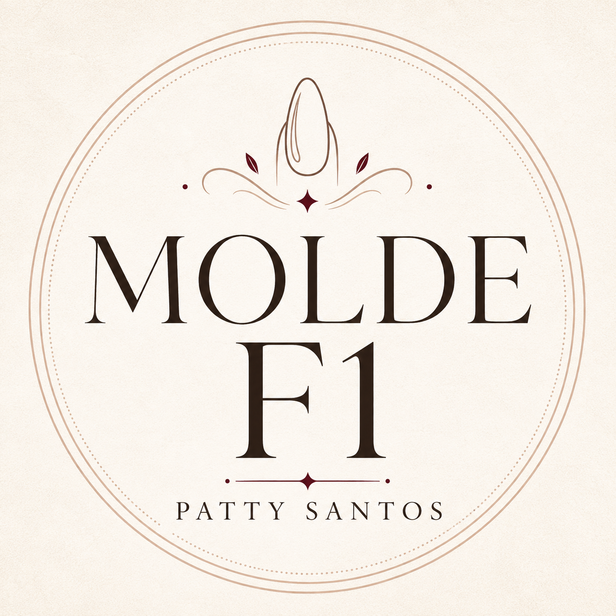 Prévia circular da imagem Molde F1 Patty Santos